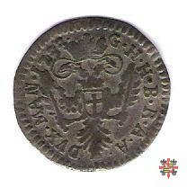 Mezza lira da dieci soldi 1733 (Mantova)